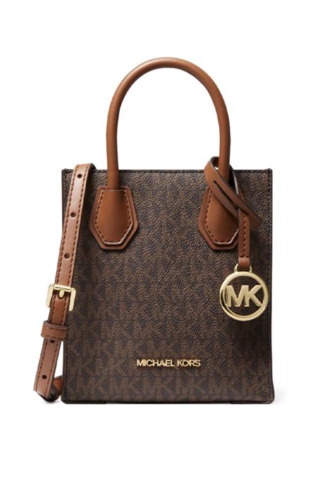 michael kors white and brown crossbody|michael kors extra small crossbody.